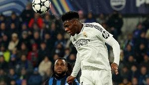 145场100胜！琼阿梅尼迎皇马生涯100场胜利里程碑